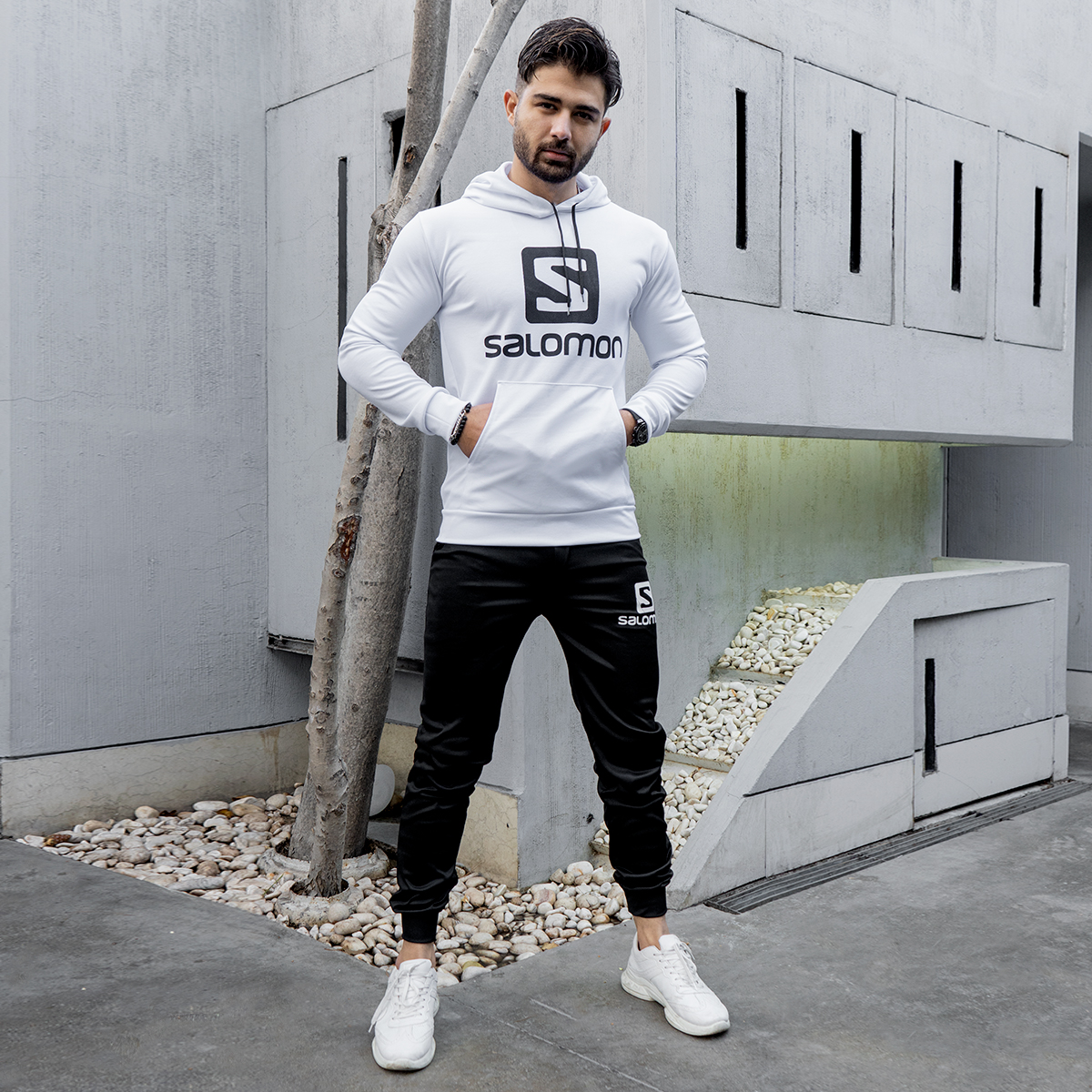 ست هودی شوار Salomon Group مردانه مدلRofi