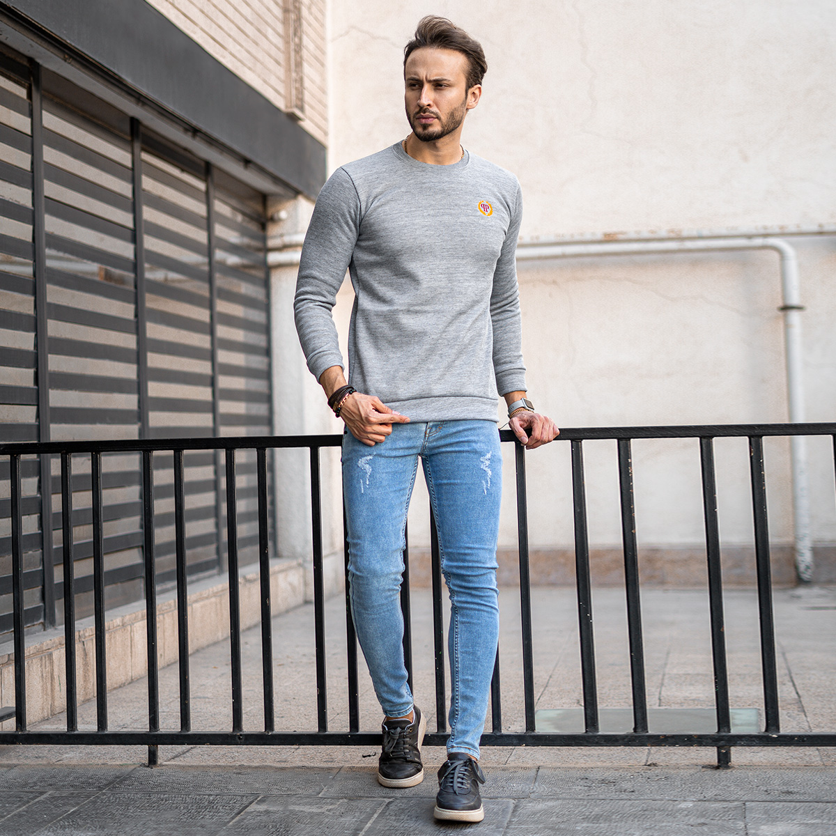 دورس مردانه توکرکی طوسی طرح qp مدل soma