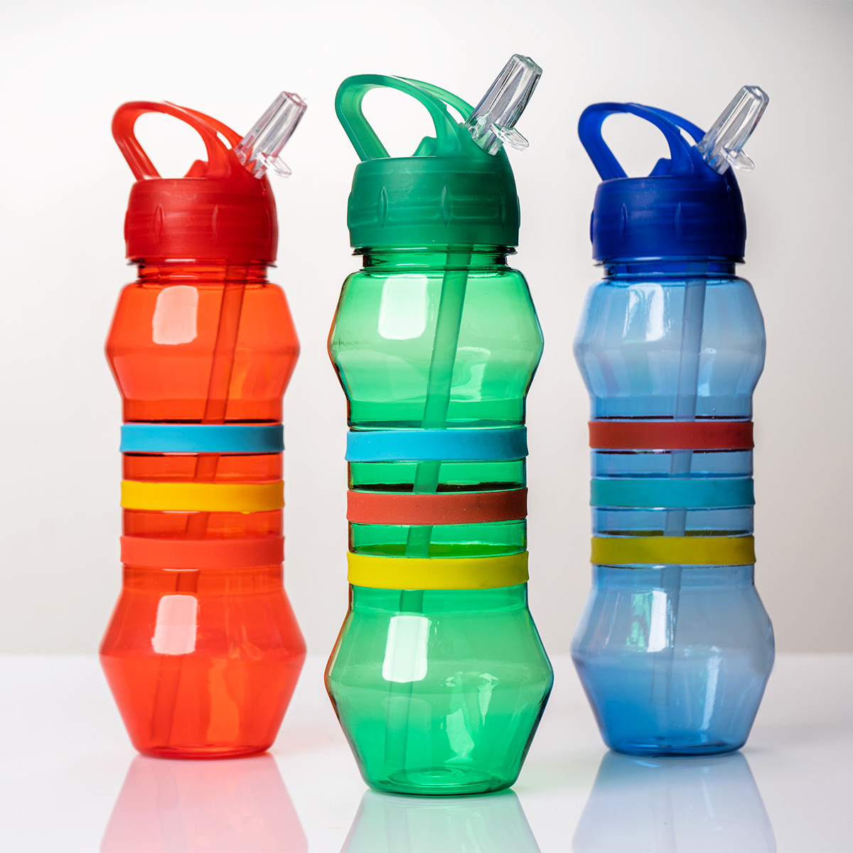 قمقمه آب قرمز مدل پرچمی