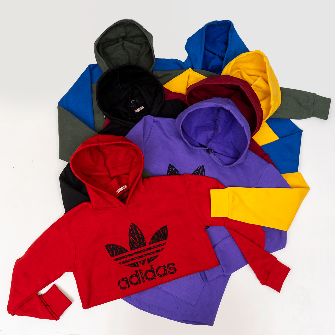 هودی Adidas مردانه زرشکی مدلQs