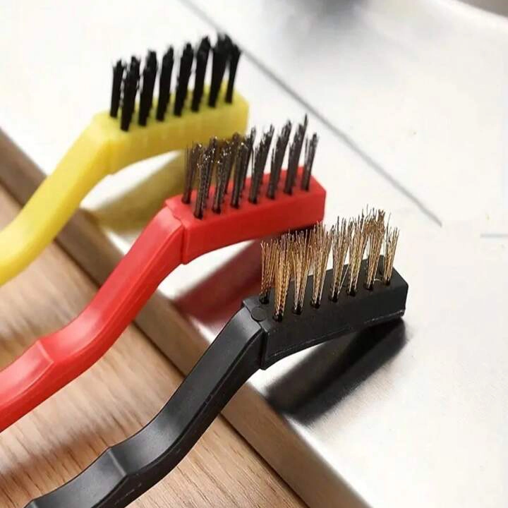 فرچه سیمی مسواکی ( 3 عددی )