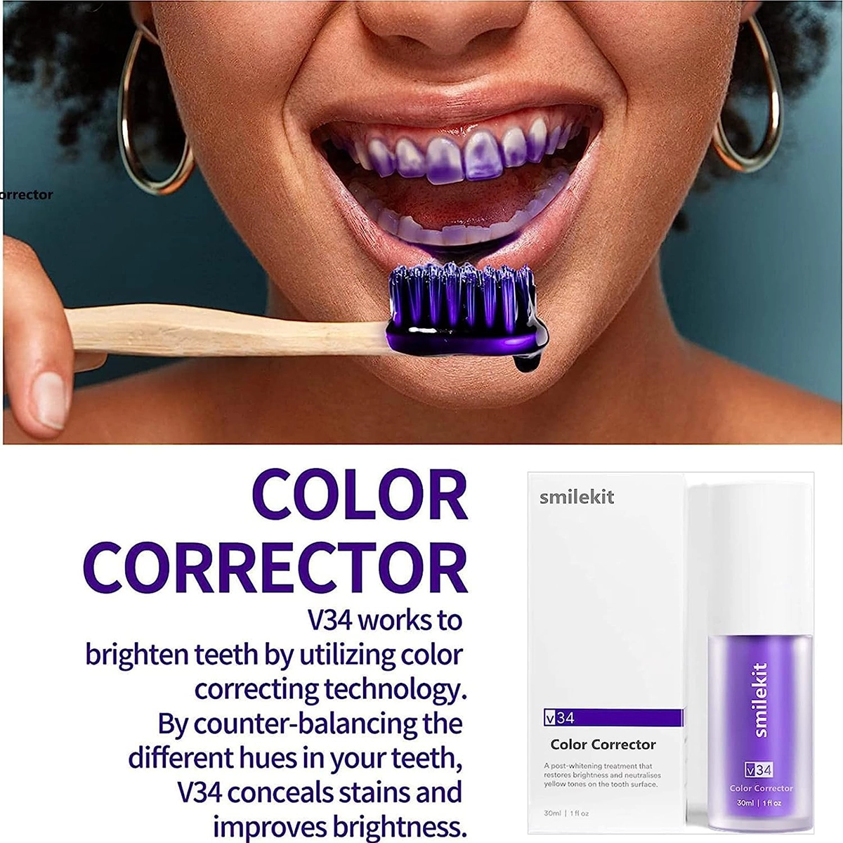 سفید کننده دندان Smilekit مدل V34