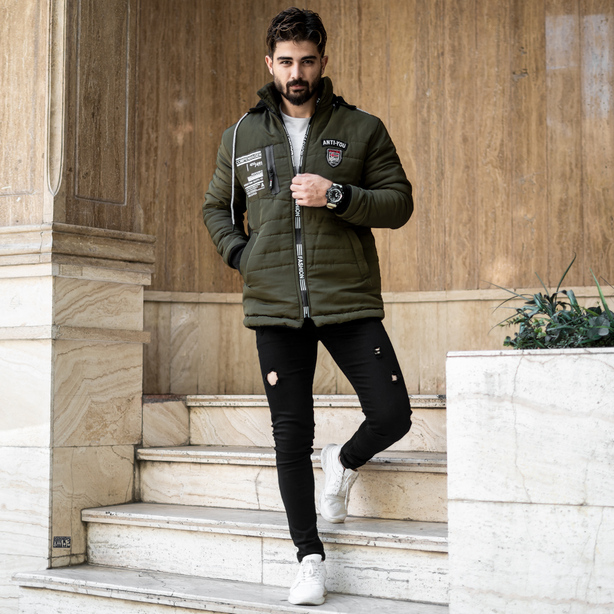 کاپشن مردانه مدل Fardad