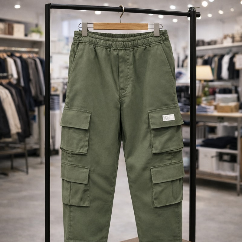 شلوار بنگال کارگو مردانه مدل HAMED-سبز