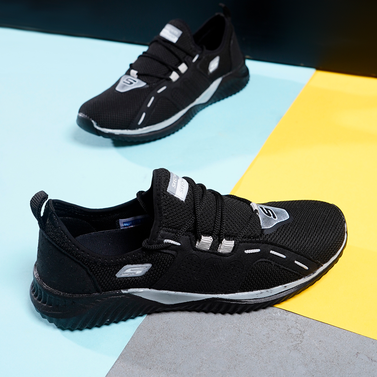 کفش ورزشیSKECHERS مردانه مشکی مدل Laviz